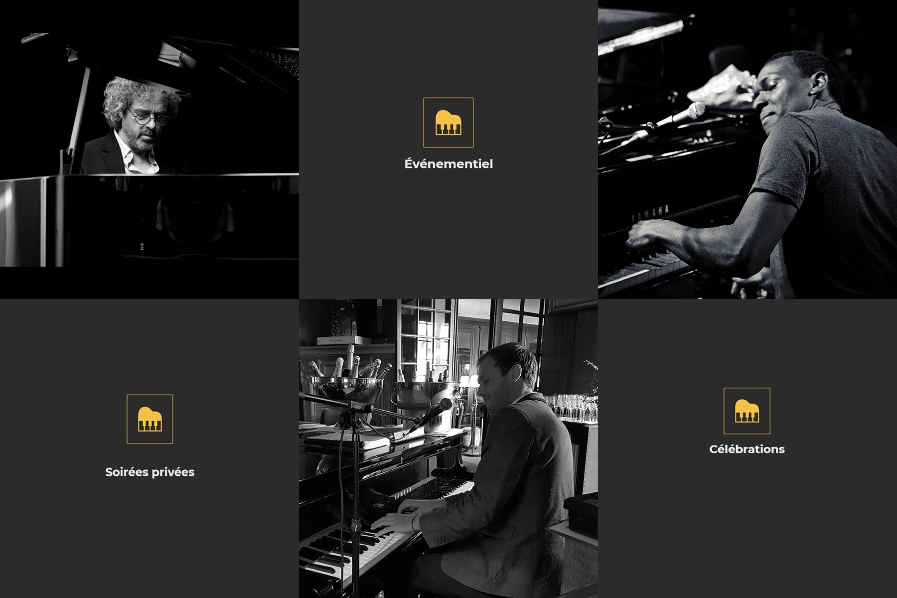 pianiste pour événement