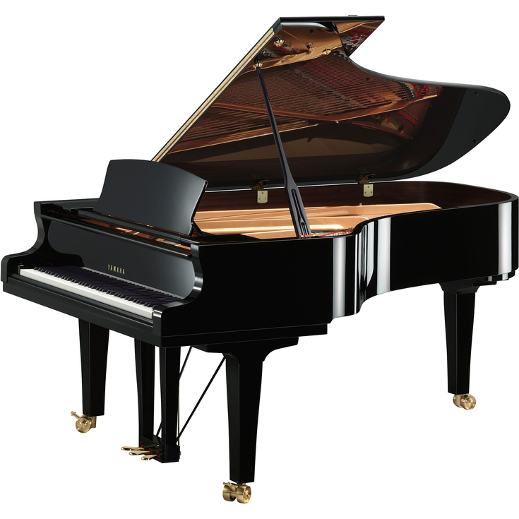 Piano à queue de concert proposé à la location pour événements